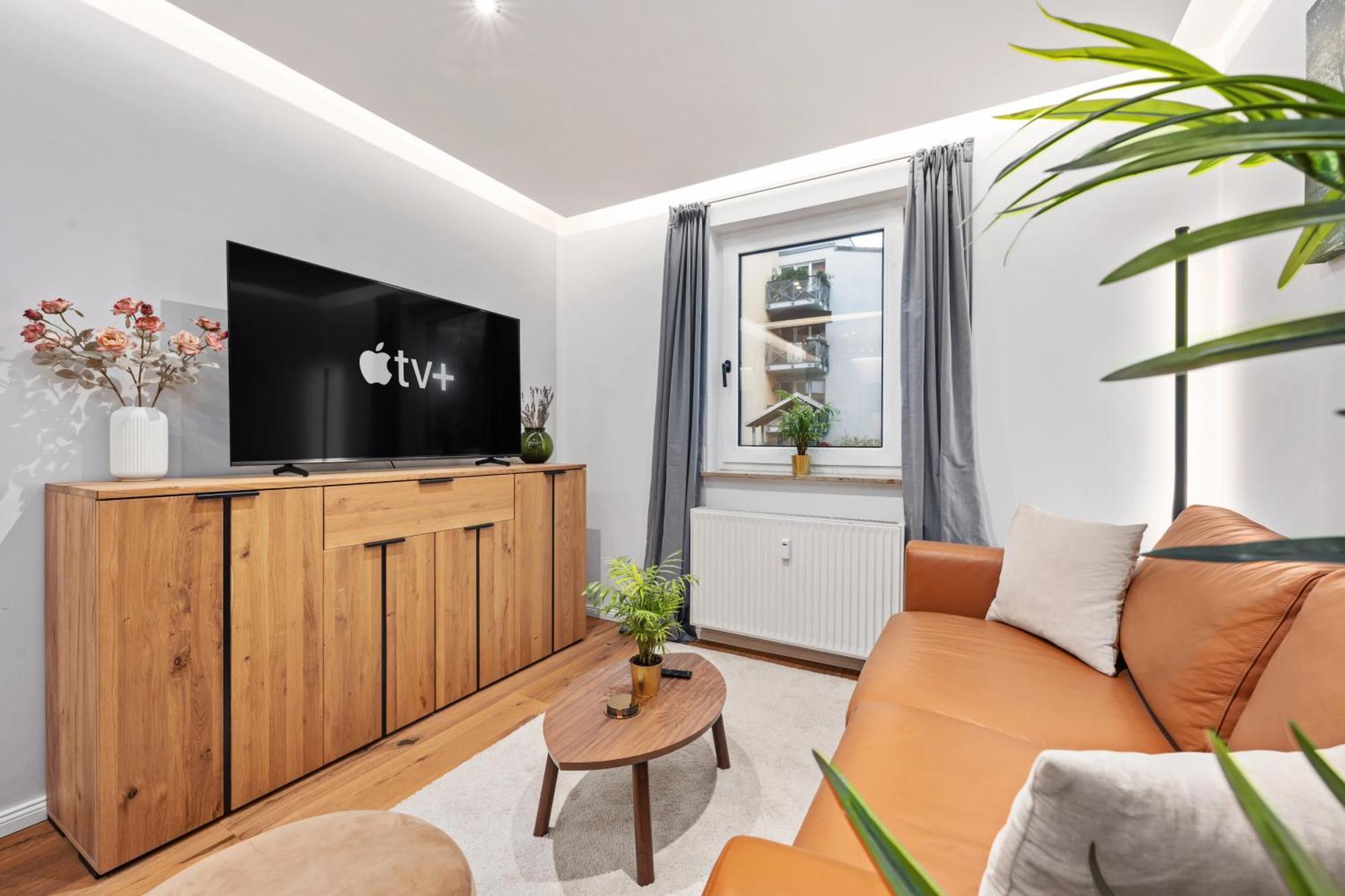 Edler Wohnraum Noble Stadtoase Mit Boxspringbett, Kaffeevollautomat, Lift & Parkplatz Chemnitz Kültér fotó